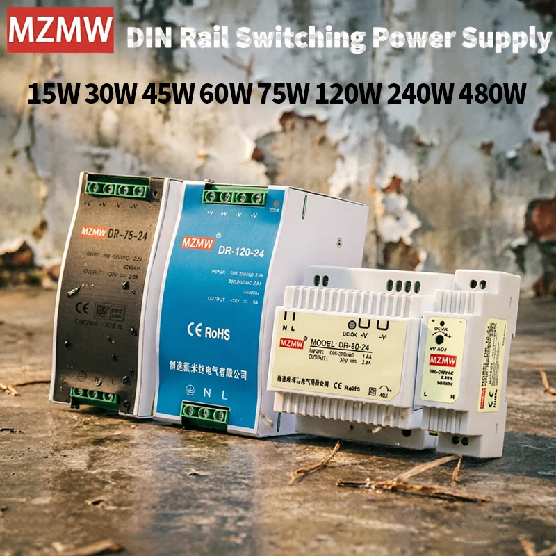 Mzmw Din Rail Switc…