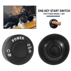 F750GS F850GS Motorcycle One-key Start Switch Protective Cover For BMW F750 GS F 850 GS Adventure 2018 2019 2020 2021 2022 2023