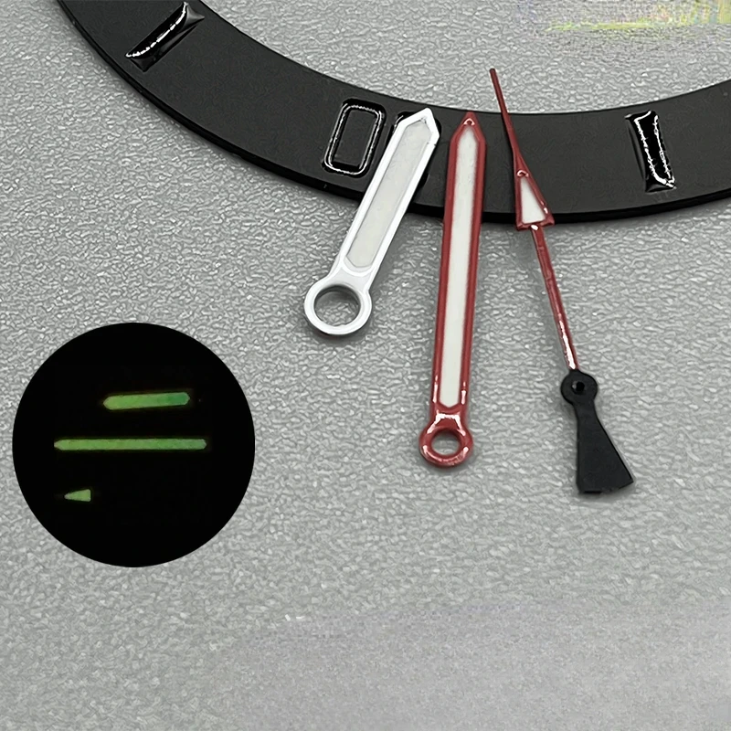 ปรับให้เข้ากับการเคลื่อนไหวของ NH35/NH36 NH38ชุดเข็มสามเข็มที่ดัดแปลงอุปกรณ์เสริมสำหรับนาฬิกา