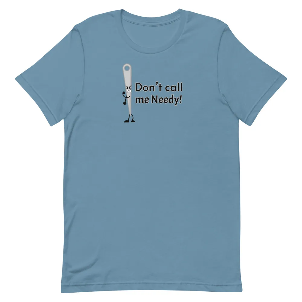 BFDI Battle For Dream Island Needle Unisex T-Shirt Blue, Pink, Green, White