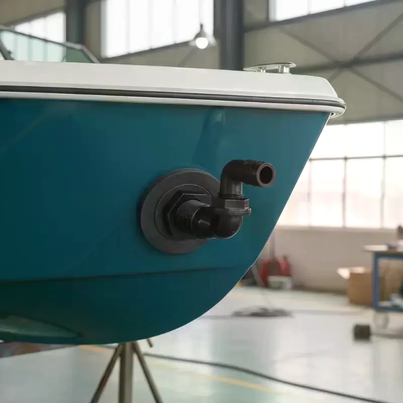 Marine Grade Drainage Outlet 90 Degree Deck Drain Bilge Water Discharge Stainless Steel Design for Yacht Boats