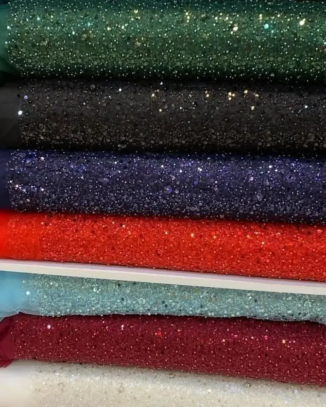 Nersessuperb-Robes de mariée à paillettes rouges sexy, col en V profond, licou, patients hauts et bas, quel que soit le volants à plusieurs niveaux, robe de mariée A-Line avec perles