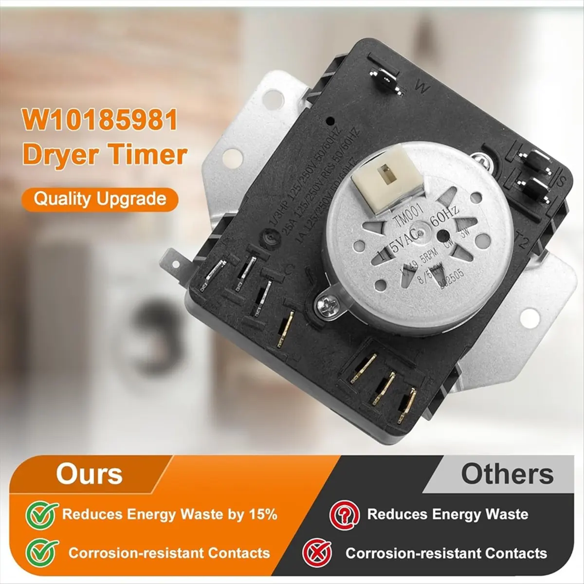 

A77I W10185981 Сушилка подходит для и замена сушилки 418-095-20-B5 AP6016540 WPW10185981 PS11749830