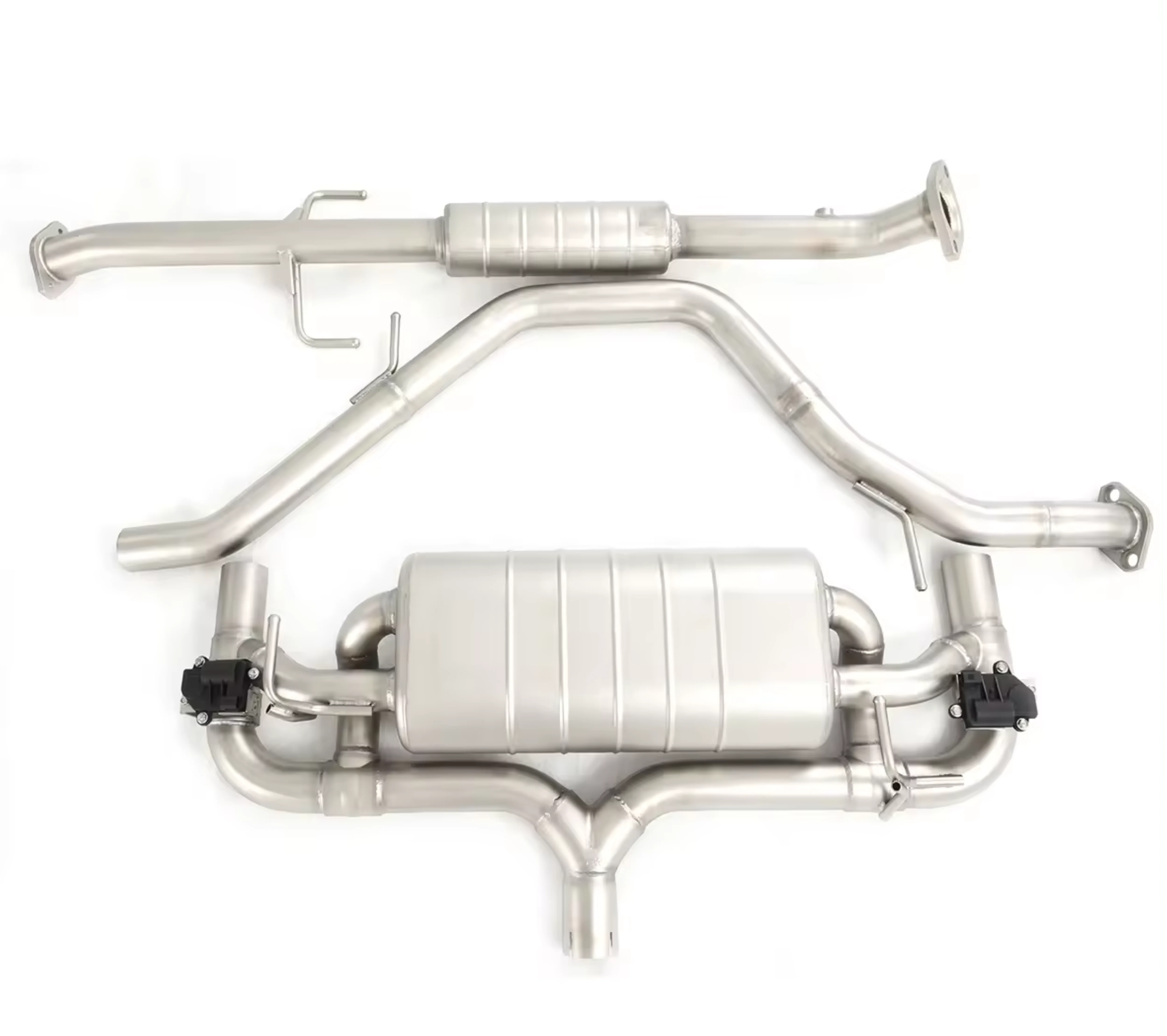 New Product Exhaust Muffler Auto Parts Middle Tail Cat‑back Exhaust Pipes Fit For Toyota Auris 2.0L Hybrid Corolla
