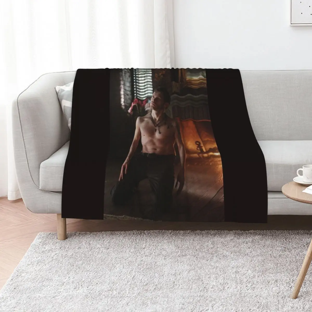 klaus mikaelson Throw Blanket Warm blankets ands Extra Large Throw Decoratives Bed Fashionable for sofa Blankets