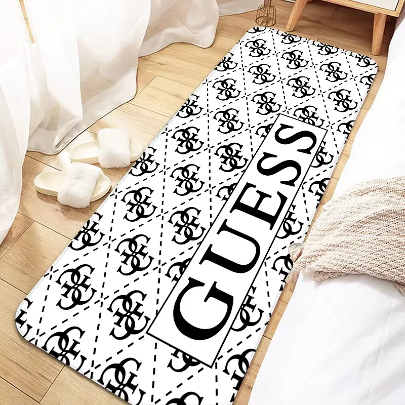 Door Mat Entrance Non-slip Doormat Luxury fashion Washable Kitchen Carpet Living Room Hallway Rugs G-guesses Bath Door Mats