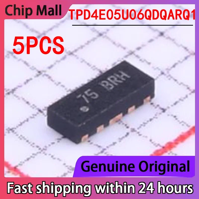 

5PCS New TPD4E05U06QDQARQ1 Package QFN10 Electrostatic Discharge (ESD) Protection Device