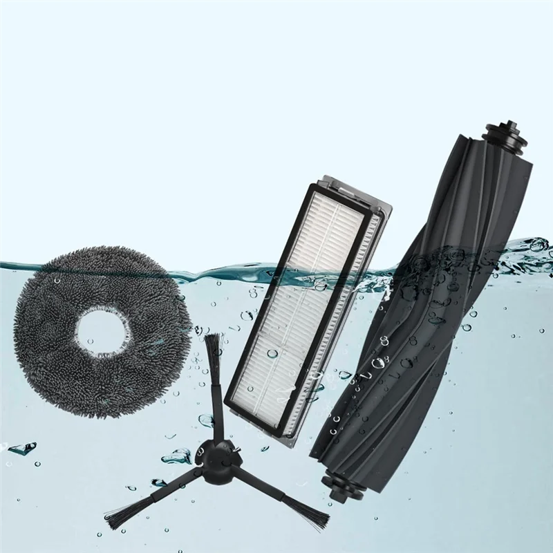 

HRBAJ-для Dreame L10s Ultra/ L10 Ultra/ L10s Pro, набор запасных частей для робота-пылесоса Xiaomi X20+/X10 Plus, детали