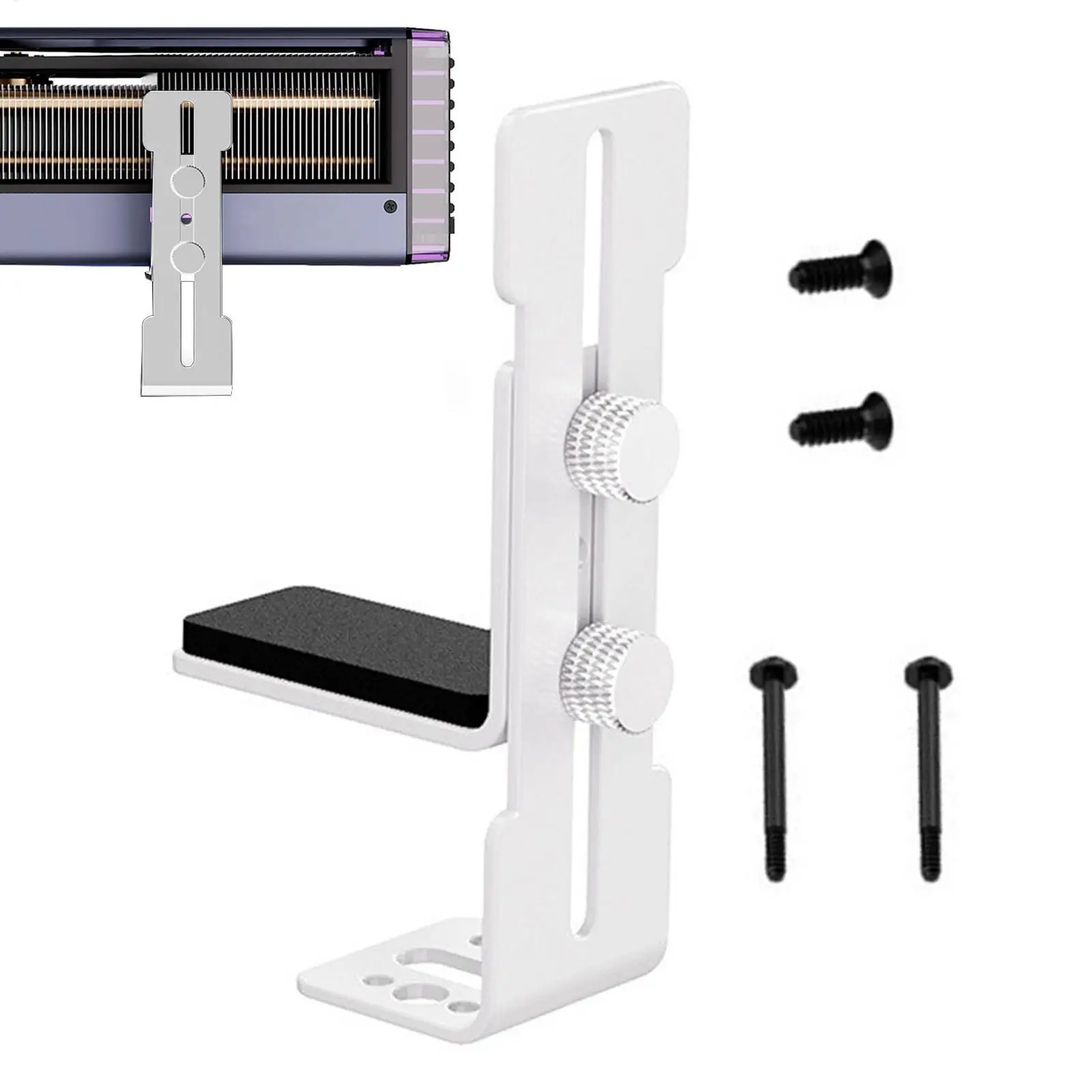 Metal Graphics Card Holder Bracket 12cm Fan Fixed Graphics Card Bracket Flexible Adjustment Graphics Card Support Tool