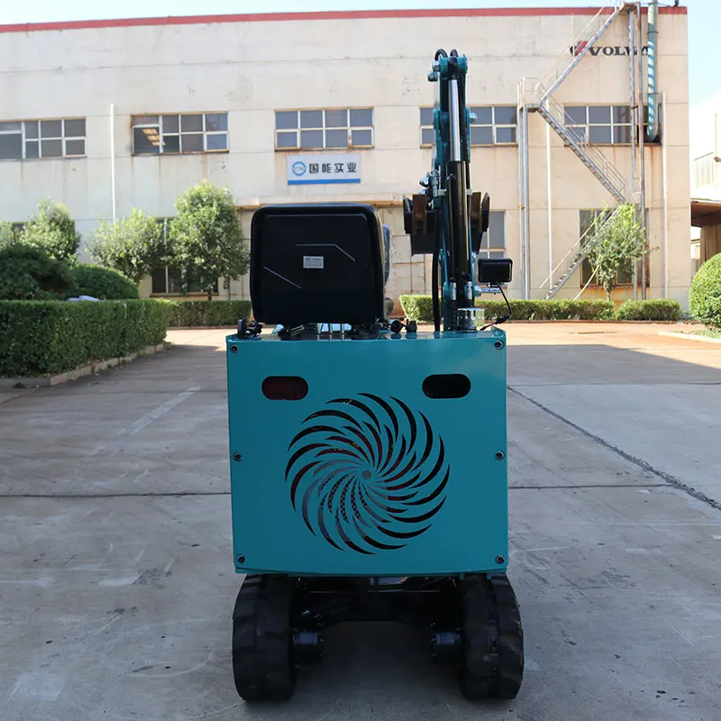 Landwirtschaftlicher Haushaltsbagger 0,9 Tonnen Kubota Dieselmotor Kleinbagger hydraulischer Raupen-Minibagger anpassbar