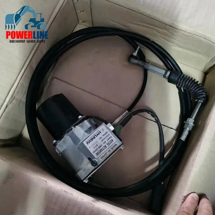 

High Quality For Excavator Spare Parts R130-5 R220-5 R160LC-3 R290LC-7 Throttle Motor 21EN-32200