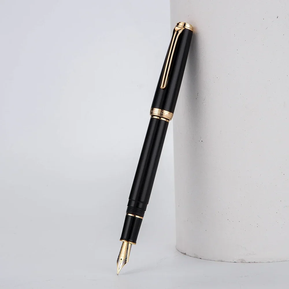 hot-retro-hongdian-960-acrylic-resin-fountain-pen-nebula-series-ef-f-nib-ink-pen-black-with-converter-for-business-writing-offic