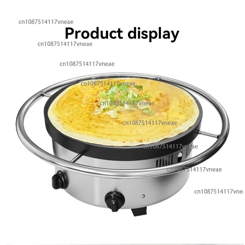Commercial Single-Head Gas Crepe Making Machine Crepe Maker for Snack Foods Crepe Machine for Sale