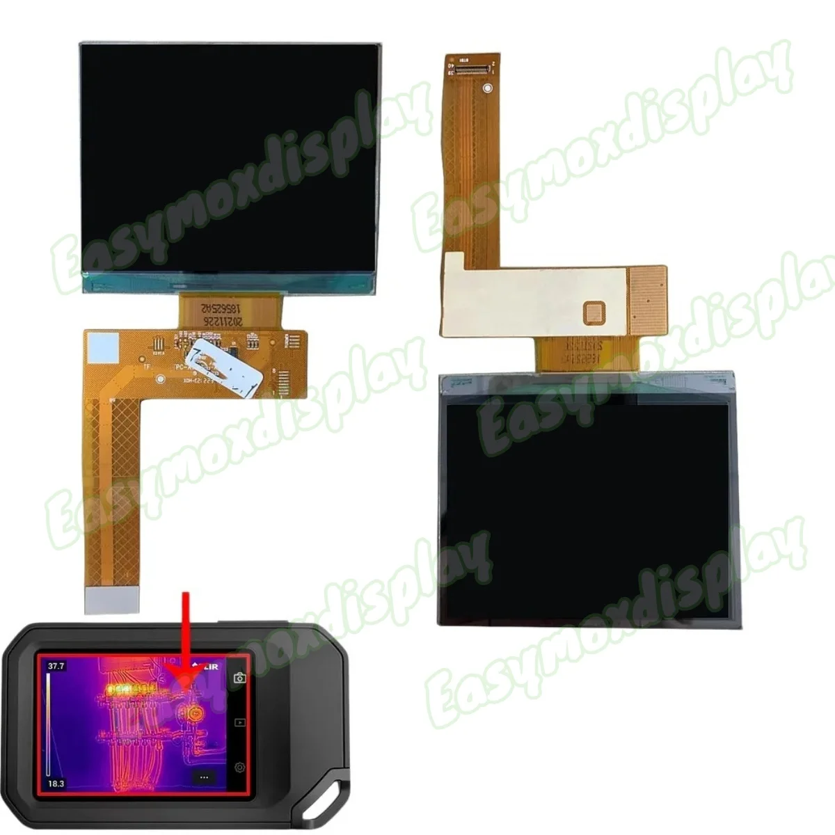 High‑Brightness 1PCS LCD Display without Touch Screen Backlight For FLIR C5 Replacement
