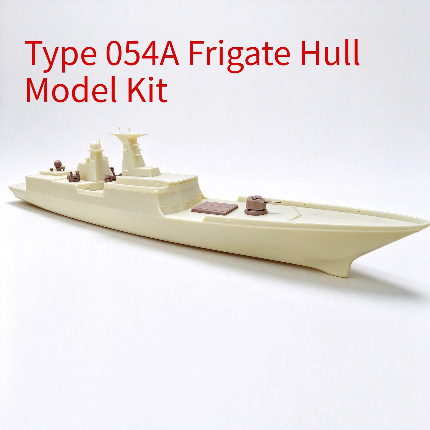 1/150 RC Warship Hull Model Chinese Navy Type 054A Frigate Model Hull Kit Resin Model Diy Toy