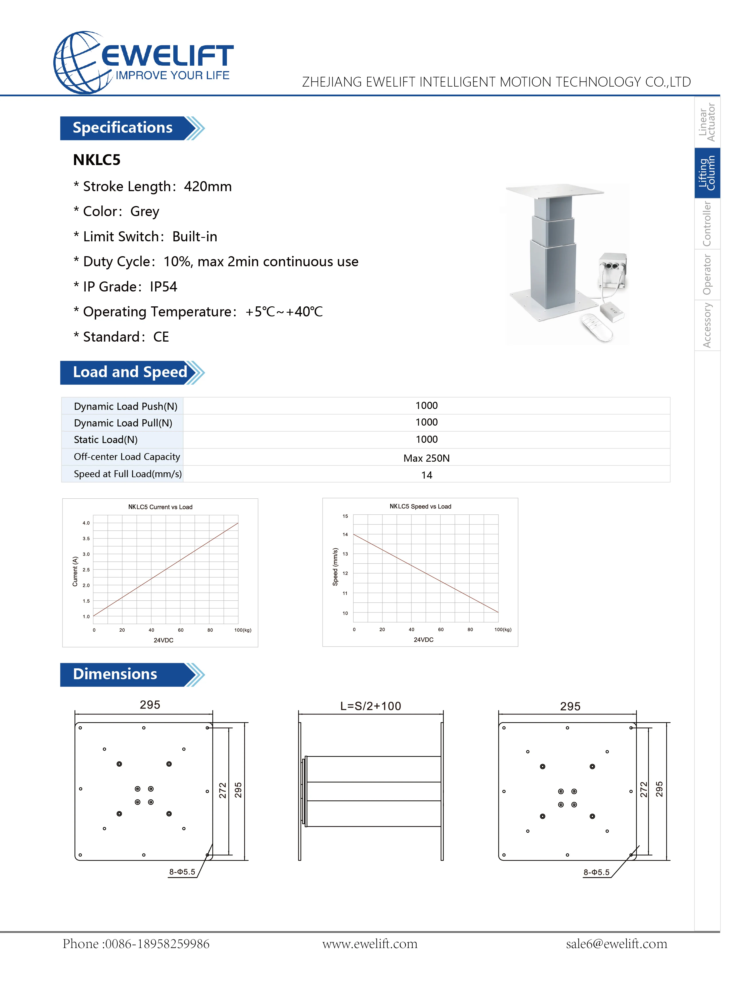 رائجة البيع 225 رطل حصير رفع العمود ارتفاع قابل للتعديل مكتب 3 مراحل عمود الرفع الكهربائي المعدني