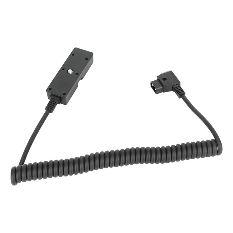 V Mount Battery Dtap To Type C Power Cable 3 Outputs For Camera Monitor Light 