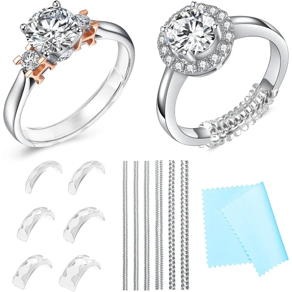 Ring Sizers for Adjusting Ring Sizes - 12 Pack