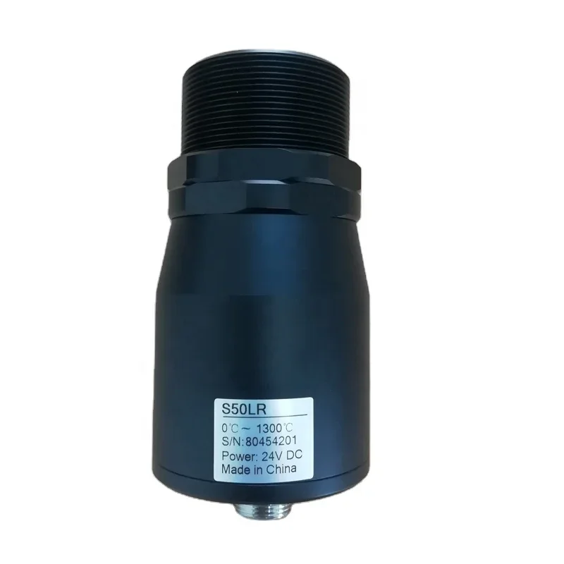 Coaxial Dual Laser Online Infrared Thermometer High-Precision 0-1300 Degrees Celsius Local Display Temperature Controller Theory