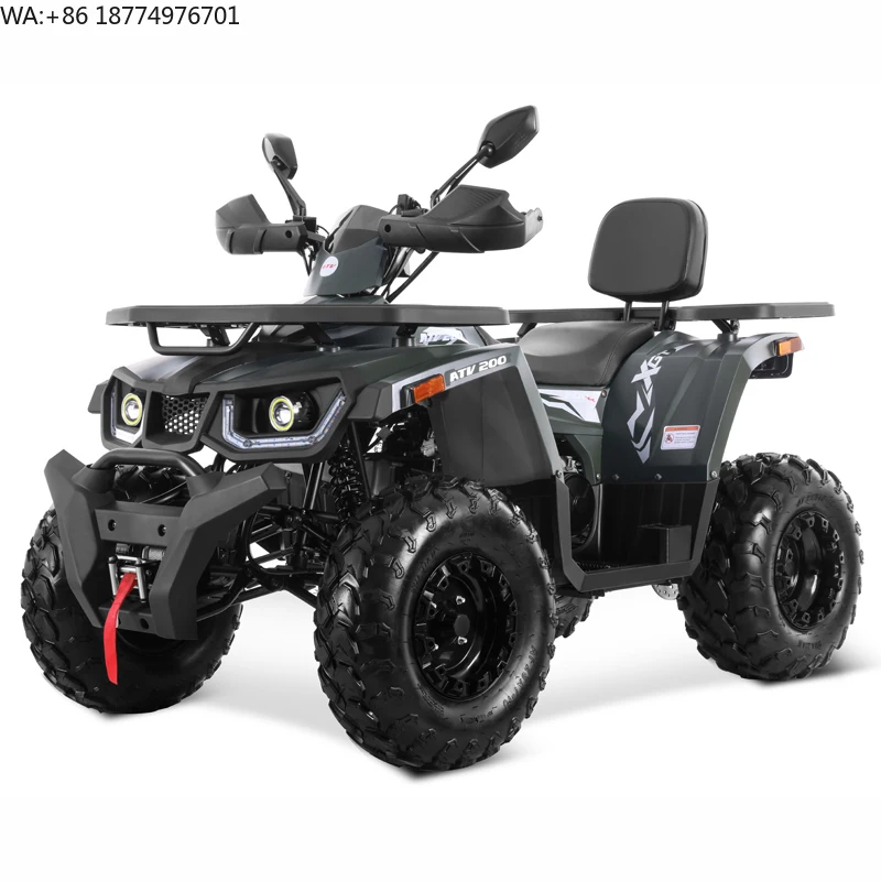 Tao Motor 2025 Nuevo Cuatriciclo Todoterreno de 200cc con Remolque, Cuatrimoto para Adultos