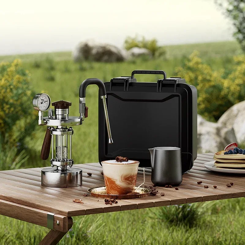 Milk Frother Steamer High Pressure Dry Steam Coffee Milk Foamer for Espresso 1Bar-2.5Bar 1-5 Steam Holes Optional