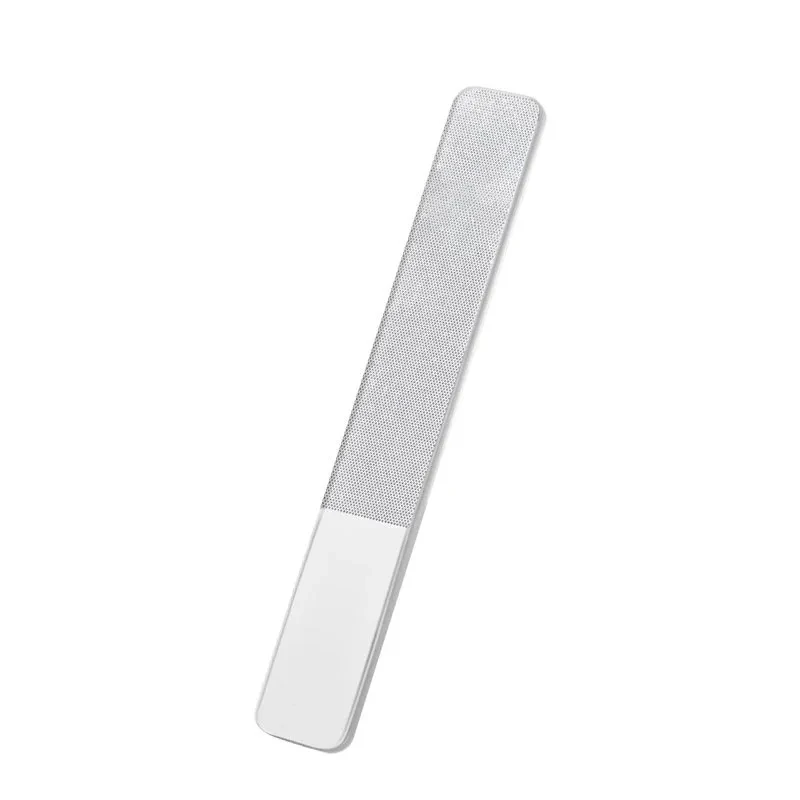 مجموعة مبرد أظافر زجاجي صغير ومجموعة نانو شينر - أداة مانيكير لطيفة وخالية من الكحول لتشكيل وتلميع وطبيعية أو أكري