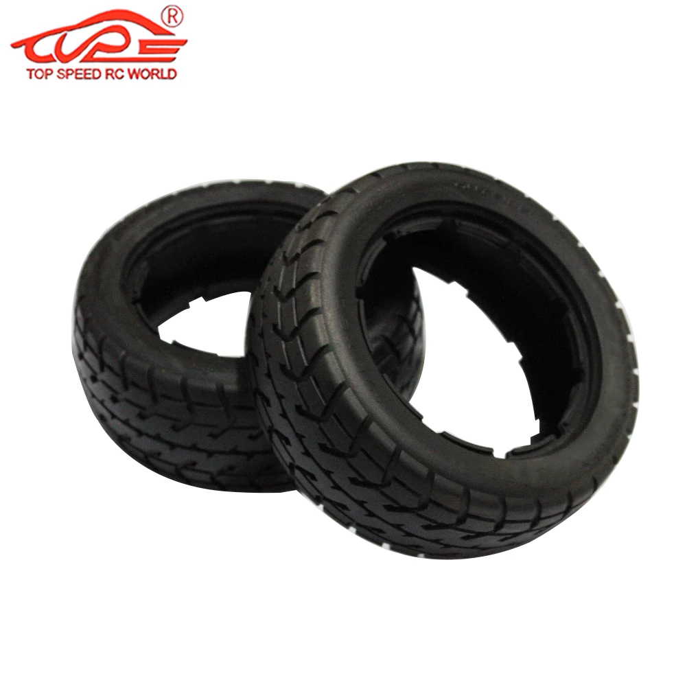 1/5 Rc Car ON Road Front or Rear Tyres -2pcs for 1/5 Scale HPI ROFUN ROVAN KM BAJA 5B SS Buggy Truck Remote Control Car Parts