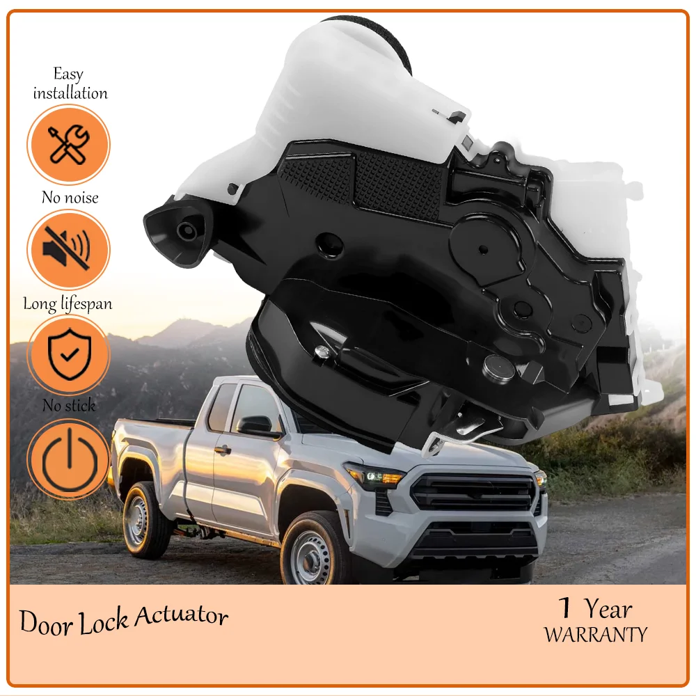 Front Right Passenger Side Lock Actuator Fit Toyota Tacoma Prius Includes 1 Large &1 Small Retaining Clips oem DLA1106,690304706