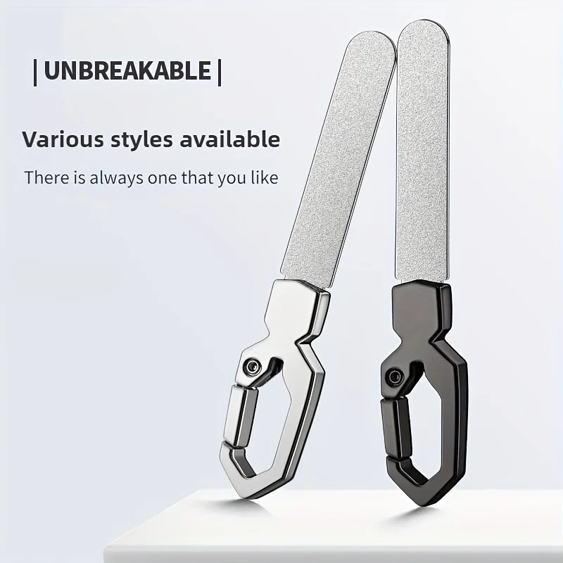 مبرد أظافر عالي التحمل على الوجهين مع أسطح طحن دقيقة خشنة من الفولاذ المقاوم للصدأ أداة مانيكير وباديكير للأظافر الصلبة السميكة #1