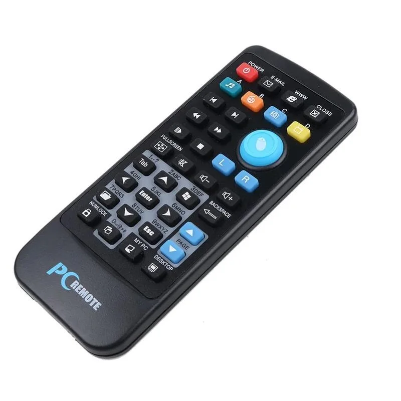 New Wireless PC Mouse Remote Control Controller USB Receiver IR Remote Control for Laptop PC Computer Center Windows 7 8 10 Xp