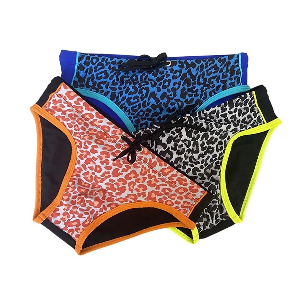 Fashion men's swimming trunks low-rise triangle swimming trunks seaside surfing hot spring professional swimsuit 10039