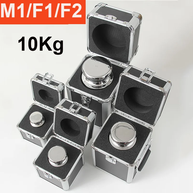 M1 F2 F1 Grade Stainless Steel 10kg Standard Weight Precision Calibration Electronic Scale Kg Set