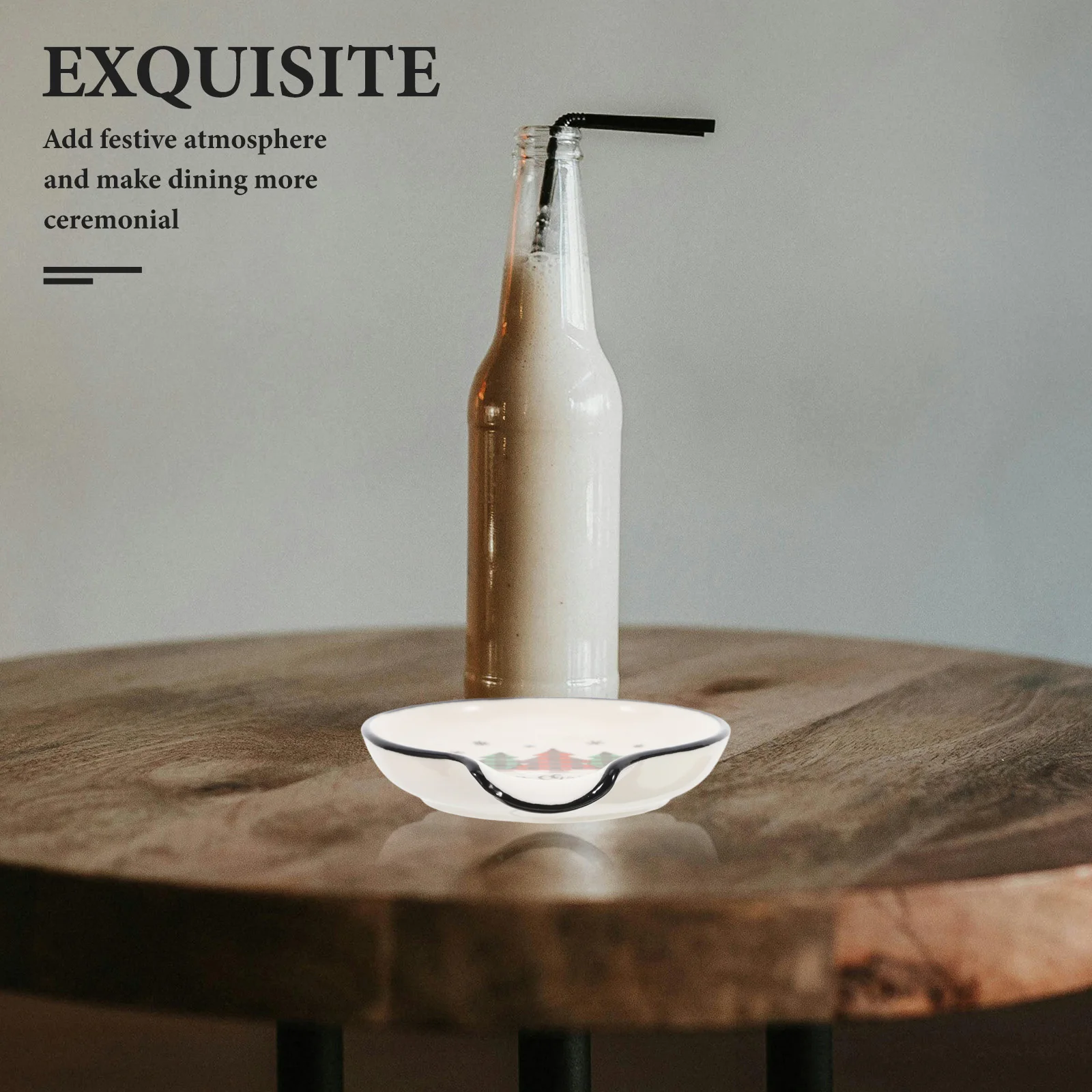 

Holder Rests Utensil White Kitchen Spoon Ceramic Cooking Utensils Christmas Tree