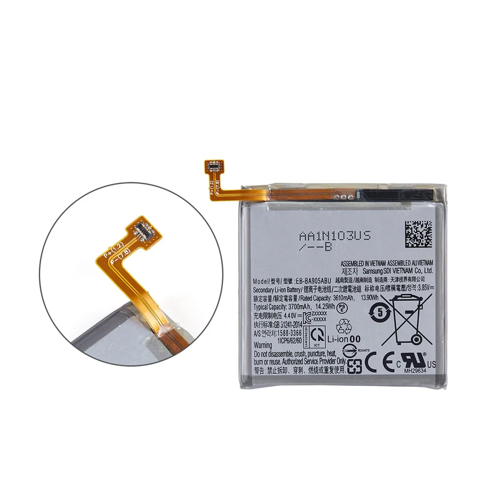 EB-BA905ABU 3700mAh New High Quality Phone Battery For Samsung Galaxy A90 A80 SM-A905F SM-A8050 SM-A805F SM-A805F/DS Batteria