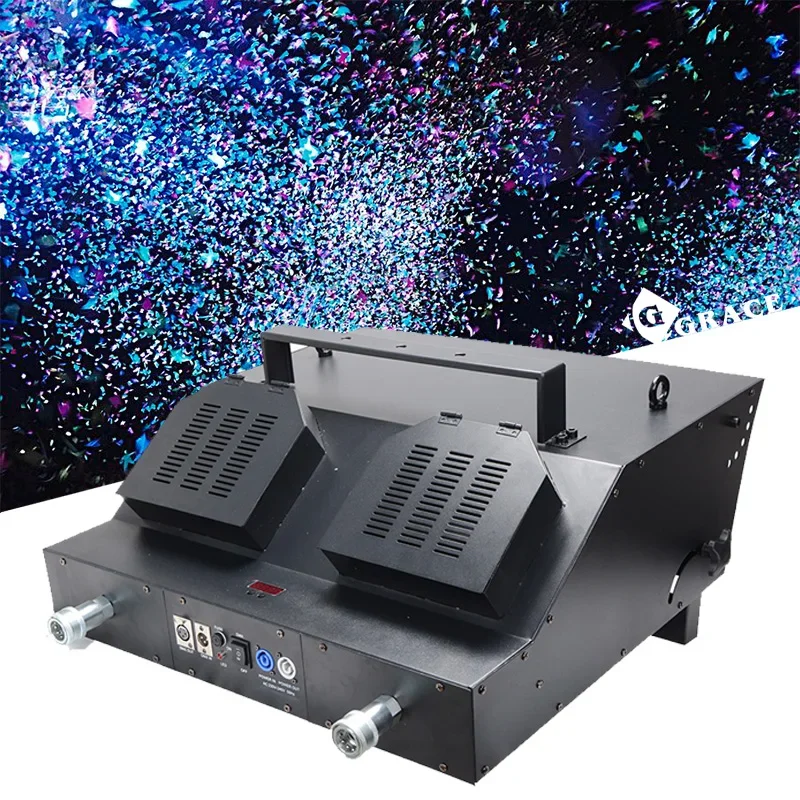 Large CO 2 Confetti Machine DMX Gender Reveal Machine Biodegradable Confetti for Party Wedding