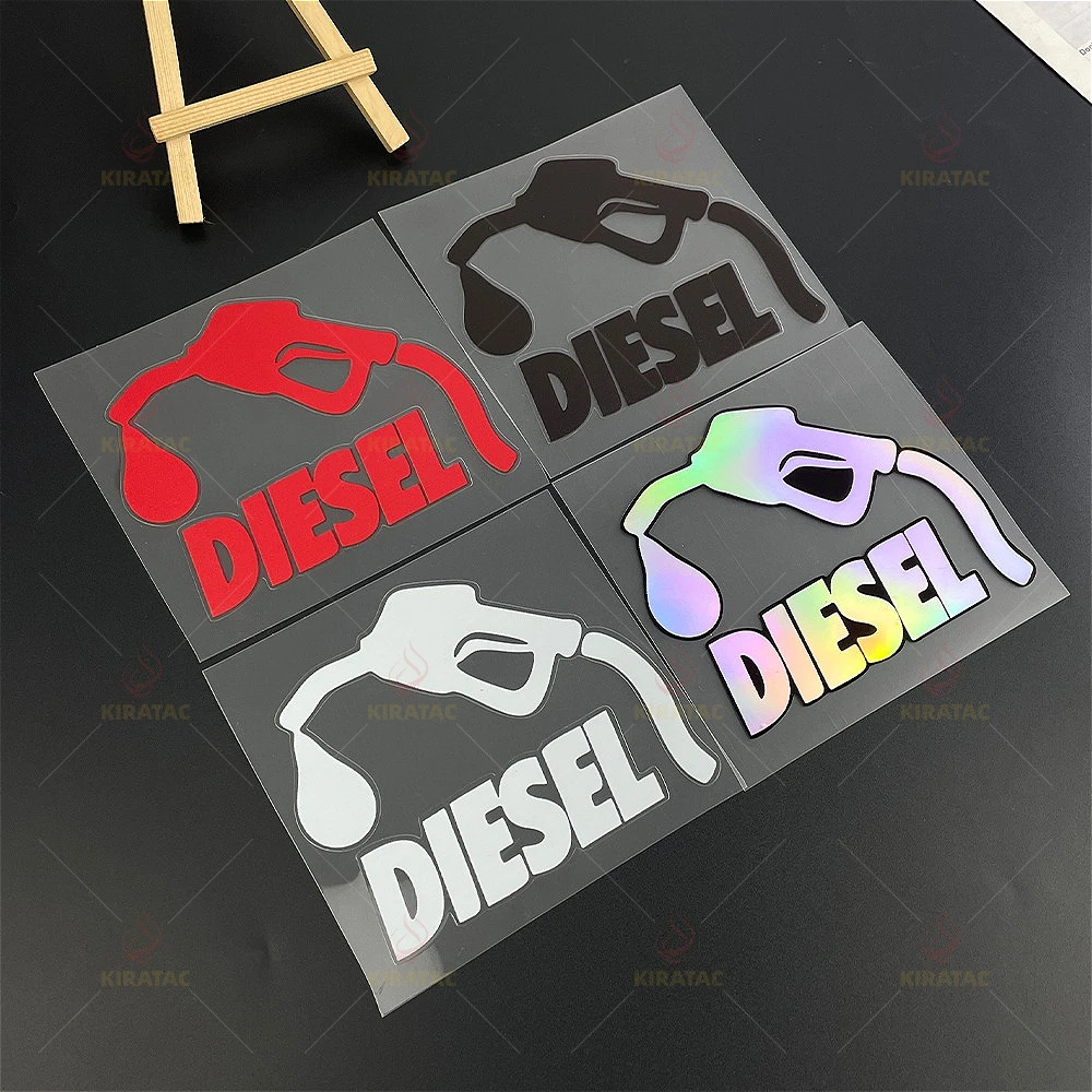 1PC Fuel Nozzle DIESEL Car Sticker Waterproof DIY for Auto Oil Cap Body Motorcycle Fuel Tank  Truck SUV Universal Vinyl Decals