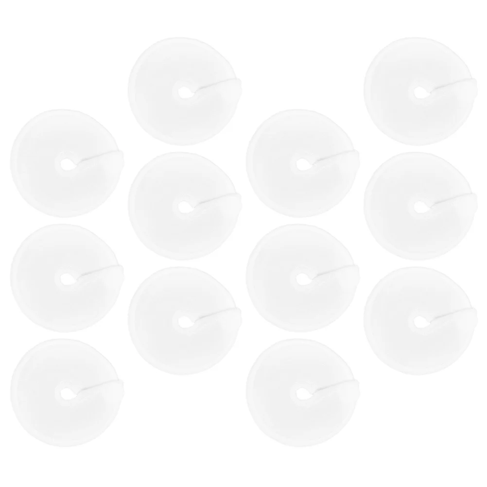 12 قطعة G شكل أنبوب حماة لينة ألياف الخيزران منصات التغذية وسائد ماصة للأمهات منصات المحمولة قنية الحصير #5