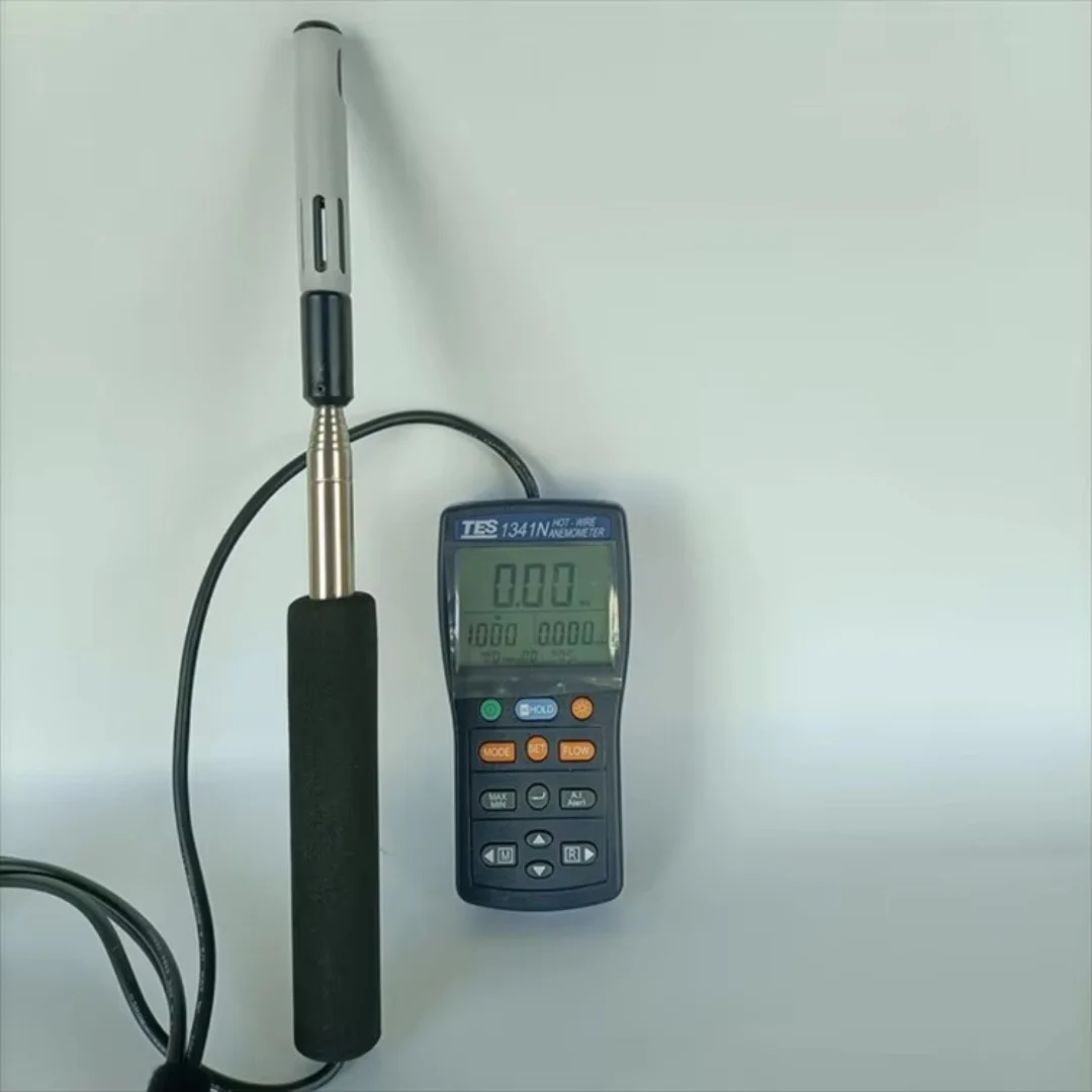 TES1340 Thermal Anemometer High-Precision Handheld Thermal Wind Speed Measurement Instrument 2