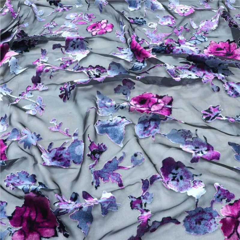 

Тканое бархатное парчовое вискозное платье с принтом в крапинку и сжиженной ткани, ночная рубашка, платье Cheongsam