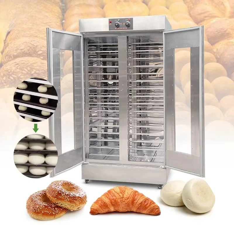 FOODLINE Compact Dough Fermentation Tank Small Floor Space Movable Wheels Bakery Startup Proofing Equipment