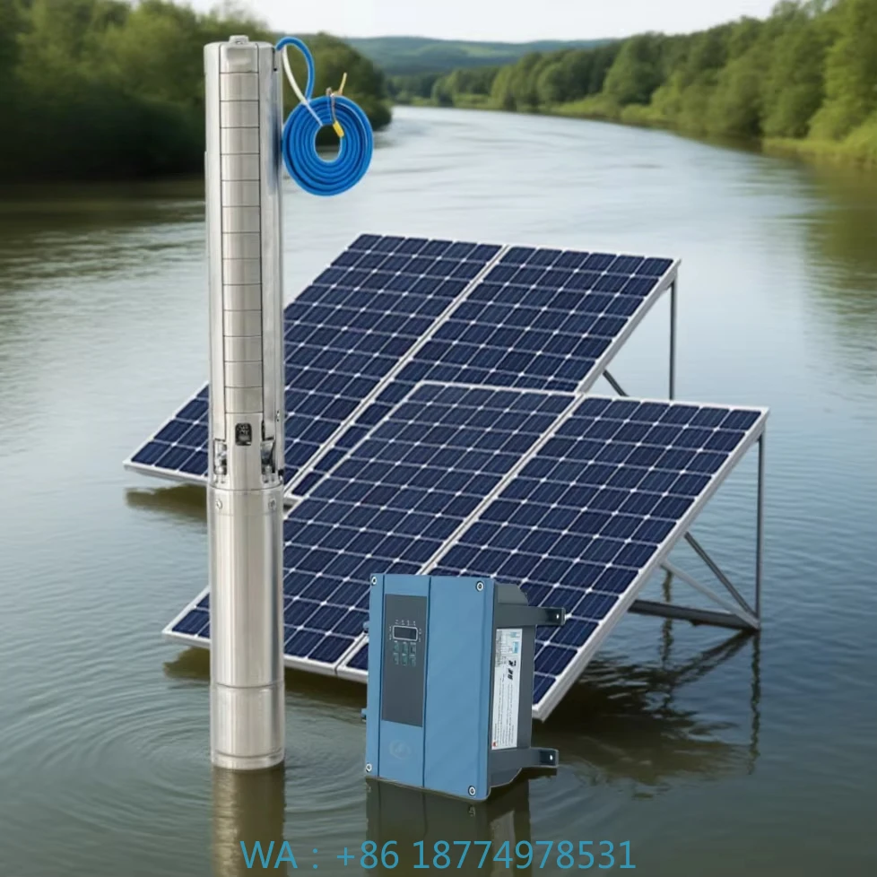 

Стальной насос с контроллером постоянного/переменного тока Солнечный водяной насос из нержавеющей стали