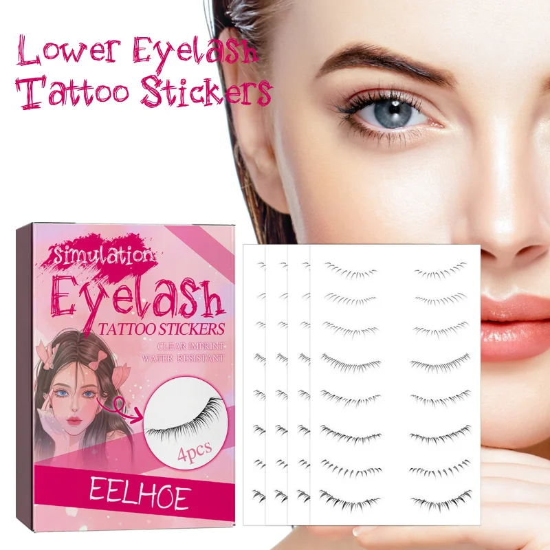 

Easy-to-Wear Eyelash Paste for Novices Soft Curly Long One-Piece Eye Makeup Paste