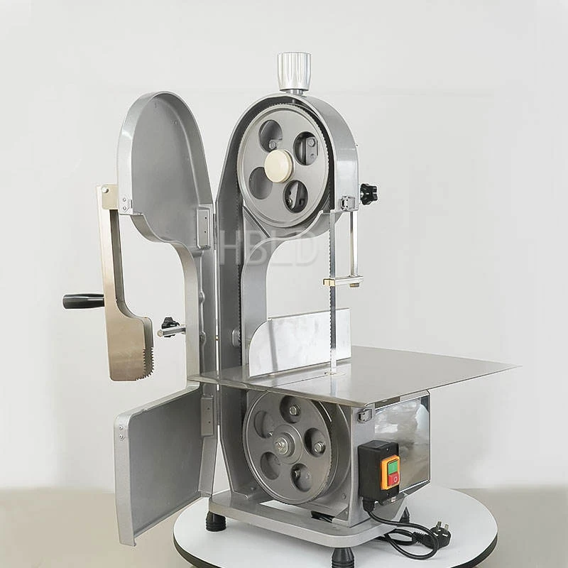 HBLD-Commercial Meat Cutter, Stainless Steel, Pork Trotters and Ribs Cutting Machine, Low Noise and Simple Operation