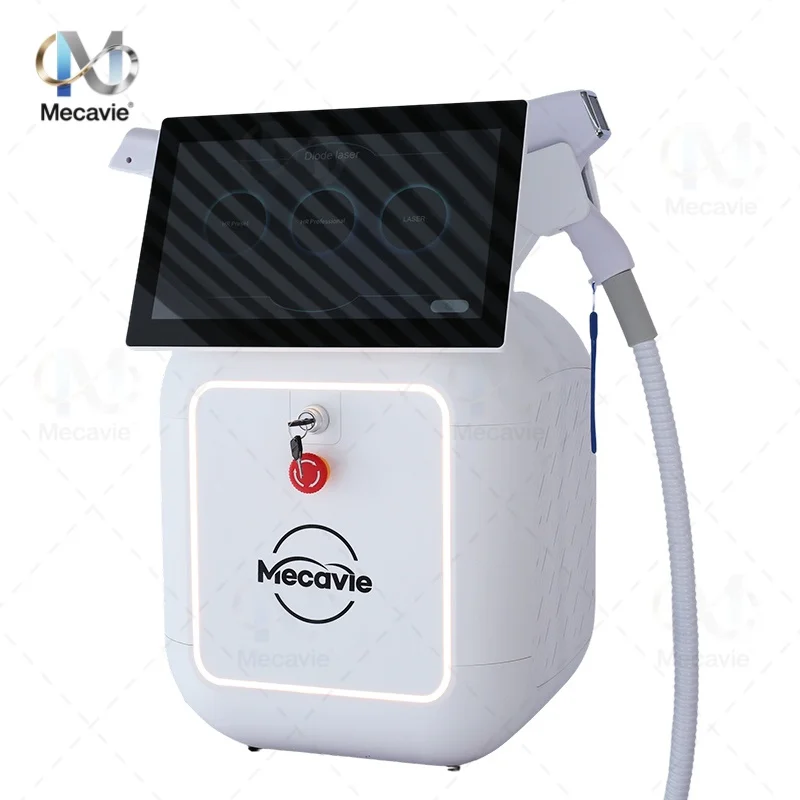 

Mecavie 2 In 1 Diode Laser Hair Removal & Pico Laser Tattoo Freckle Removal Skin Rejuvenation Machine 755/808/940/1064nm 5 Probes CE certified, fast shipping, salon-grade laser equipment, lifetime after-sales service.