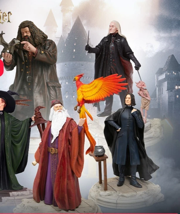 Enesco Harry Potter Snape Dumbledore Professor McGonagall Figura de ação Decoração de mesa Estatueta colecionável Presente de aniversário