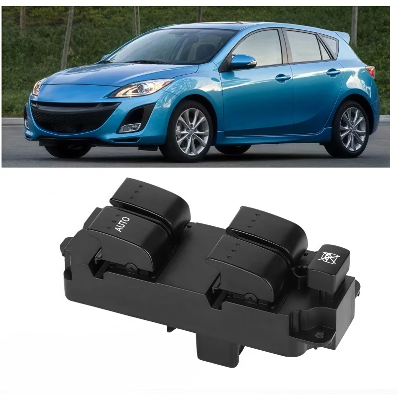 

With Automatic Window Lifting Switch For Mazda 3 2003-2010 BP1E-66-350 BP1E66350 BP1E 66 350