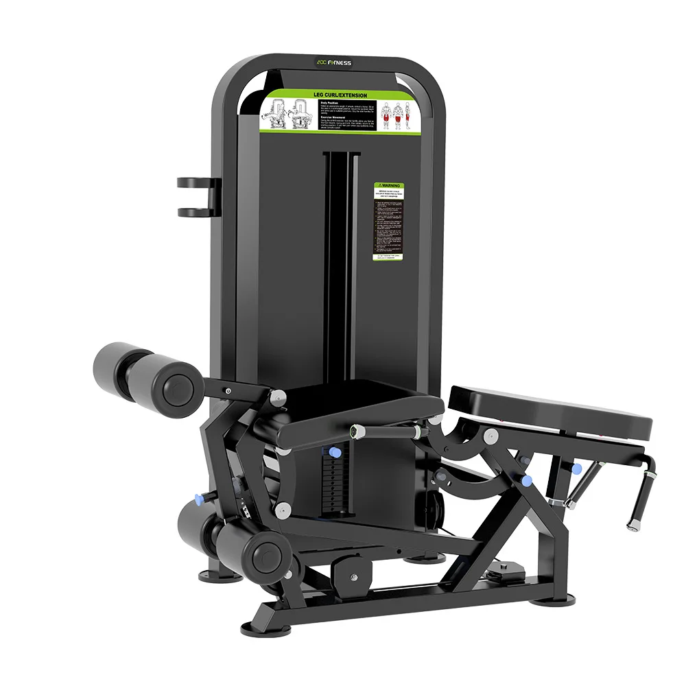 Steel Plate Loaded Cross-border Leg Curl & Extension Strength Trainer for Lower Limb Gym Home Exercise Bodybuilding