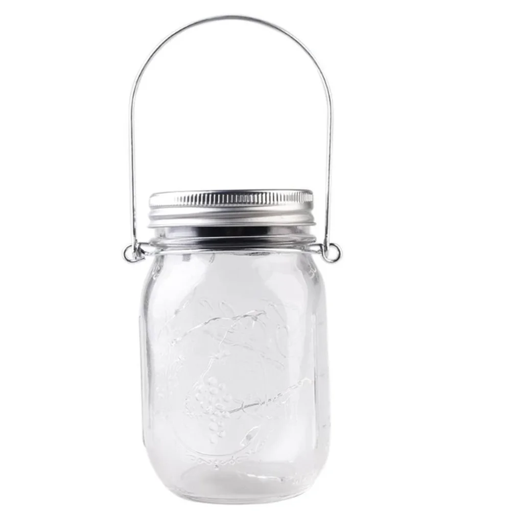 

Mason Jar Light Hanger Iron Galvanized Wire St Decorative Bottle Holder for Yard Garden Balcony Mason Jars Hanger Outdoor
