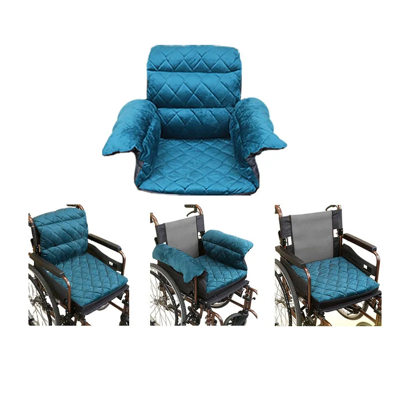 

Wheelchair Half Pack Cushion Anti Collision Warm Soft Pad Elderly Care Pad Wheelchair Accessories Home Cushion Position Pad