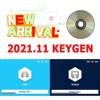 New Arrival 2021.11 with Keygen on Cd/ Dvd Disk for Tnesf Delphis Orpdc Vdijk Autocoms Pro Vd Ds150e Cdp Test Car Truck